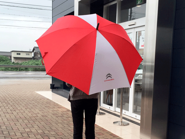 雨の日は・・・♪