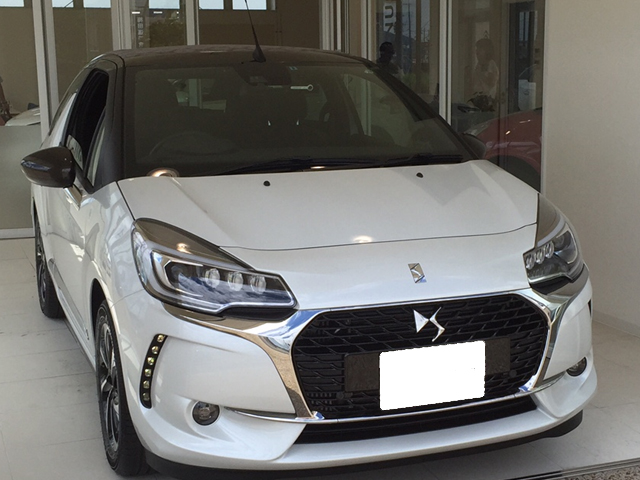 NEW　DS3　CABRIO　ご納車させていただきました♪